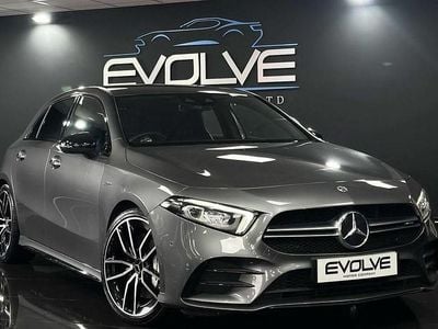 Grey Used 2021 Mercedes A35 AMG Premium Hatchback | £22,495 (Fair price)