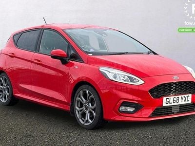 Red Used 2019 Ford Fiesta ST-Line Hatchback | £8,399 (Fair price)