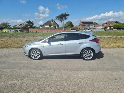 Used Ford Focus Titanium X 2017 Moondust silver metallic Hatchback
