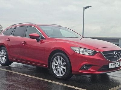 Red Used 2015 Mazda 6 Estate | £4,995 (Good price)