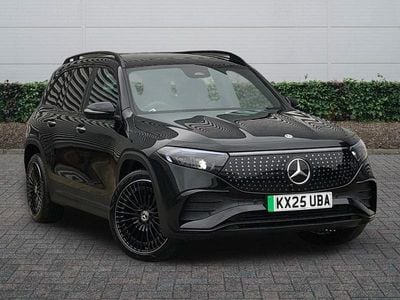 Black Used 2025 Mercedes EQB250+ AMG line SUV | £38,400 (Fair price)
