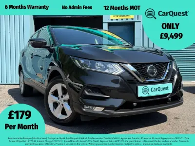 Used Nissan Qashqai Acenta Premium 115 HP (84 kW) 2019 Black SUV