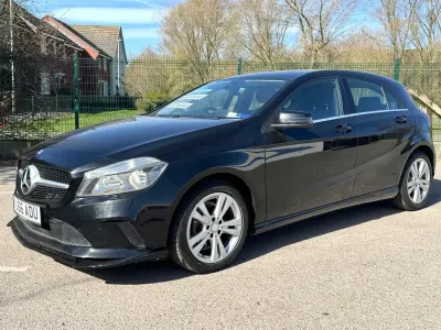 Used Mercedes A180 2017 Black Hatchback