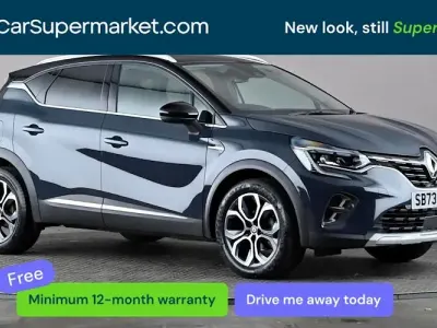 Begagnad Renault Captur Techno 91 HK (66 kW) 2024 Blå SUV