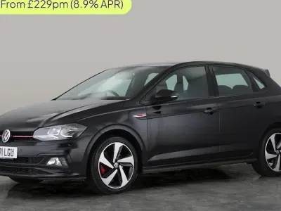 Used VW Polo GTI 207 HP (152 kW) 2021 Black Hatchback