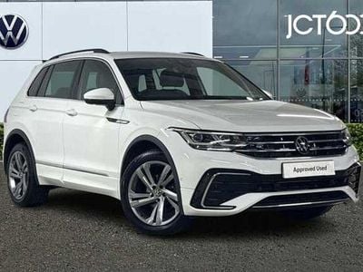 Used VW Tiguan R-line Edition 150 HP (110 kW) 2024 White SUV