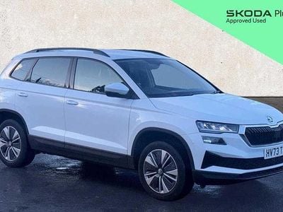 White Used 2023 Skoda Karoq SE Drive SUV | £18,996 (Good price)