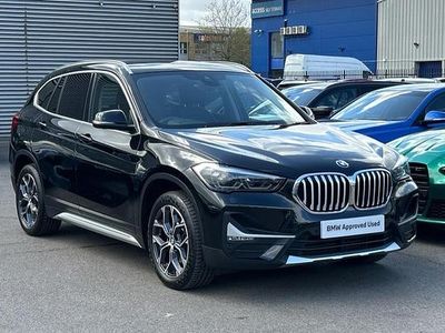Begagnad BMW X1 xLine 134 HK (98 kW) 2022 Svart SUV
