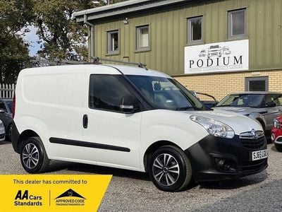 White Used 2016 Vauxhall Combo Hatchback | £6,490 (Expensive)