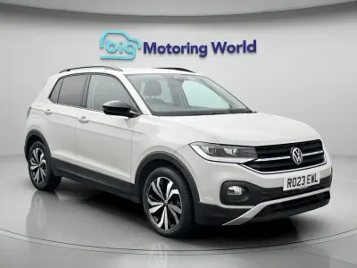 Used VW T-Cross Black Edition 110 HP (80 kW) 2023 Grey SUV