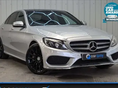 Used Mercedes C250 AMG Line Premium Plus 204 HP (150 kW) 2016 Silver Sedan