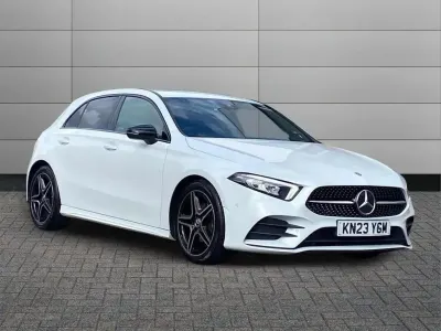 Used Mercedes A180 Executive 116 HP (85 kW) 2023 White Hatchback