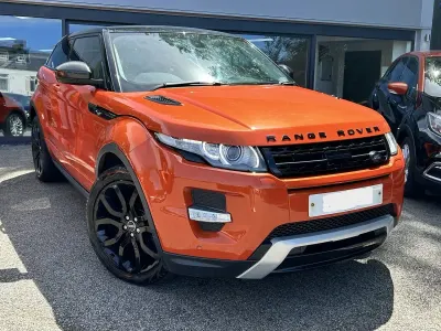 Used Land Rover Range Rover evoque Dynamic 2015 Orange Coupe