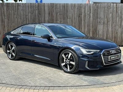 Blue Used 2020 Audi A6 S-Line Sedan | £29,299