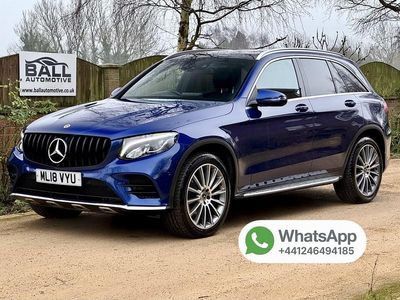 Used Mercedes GLC250 AMG line 2018 Blue SUV