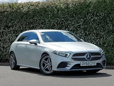 Używany Mercedes A200 Executive 163 KM (119 kW) 2019 Srebrny Hatchback