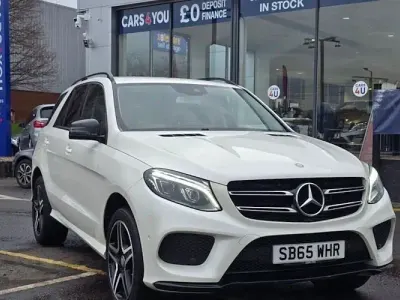 Used Mercedes GLE250 AMG line 204 HP (150 kW) 2015 White SUV