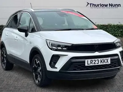 Used Vauxhall Crossland Ultimate 131 HP (96 kW) 2023 White SUV
