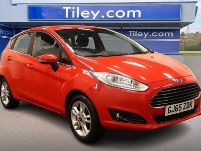 Used Ford Fiesta Zetec 2015 Red Hatchback