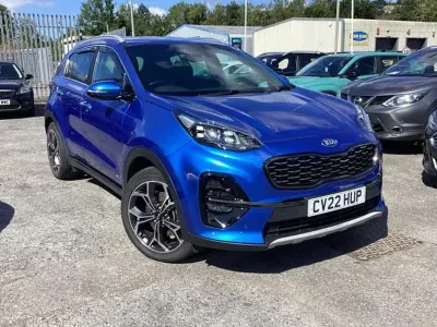 Used Kia Sportage GT-Line 136 HP (100 kW) 2022 Blue SUV