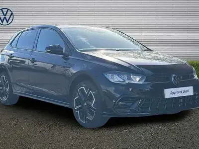 New VW Polo R-line 116 HP (85 kW) 2025 Black Hatchback