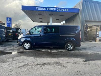 Used Ford Transit Custom Limited 155 HP (114 kW) 2013 Blue Van