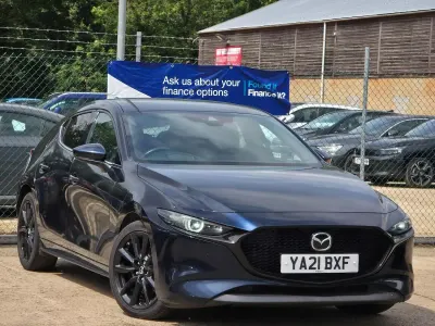 Used Mazda 3 Inclusive 180 HP (132 kW) 2021 Blue Hatchback