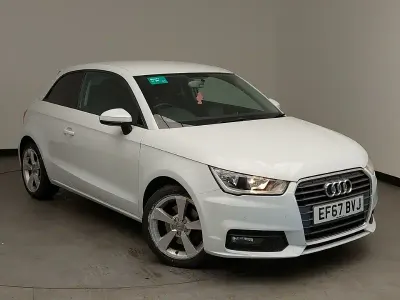 Używany Audi A1 Sport 125 KM (91 kW) 2018 Biały Hatchback