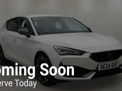Used Cupra Leon 150 HP (110 kW) 2024 White Hatchback