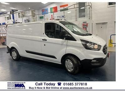 Used Ford Transit Custom 130 HP (95 kW) 2021 White Van