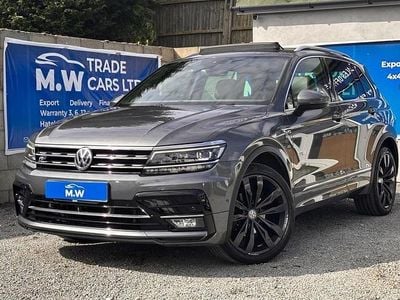 Used VW Tiguan R-line 150 HP (110 kW) 2019 Grey SUV