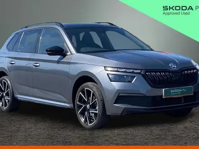 Used Skoda Kamiq Monte Carlo 110 HP (80 kW) 2023 Graphite grey metallic SUV