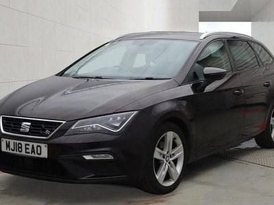 Used Seat Leon ST FR 150 HP (110 kW) 2018 Purple Estate