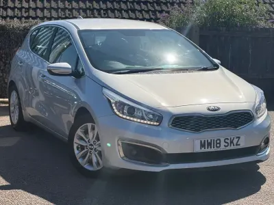 Used Kia Ceed 134 HP (98 kW) 2018 Silver Hatchback