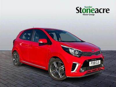 Red Used 2018 Kia Picanto GT-Line Hatchback | £7,950 (Fair price)