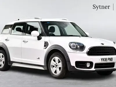Used Mini Cooper D Countryman 148 HP (108 kW) 2018 White SUV