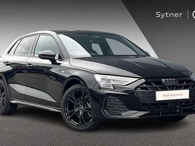 Black New 2025 Audi A3 e-tron S-Line Hatchback | £36,000 (Expensive)