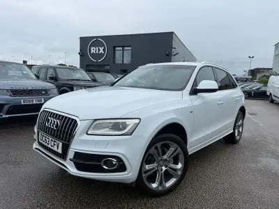 Used Audi Q5 S-line plus 177 HP (130 kW) 2013 White SUV