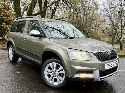 Used Skoda Yeti SE L 150 HP (110 kW) 2015 Green SUV