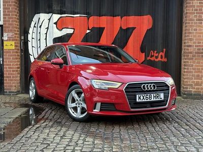 Used Audi A3 Sport 150 HP (110 kW) 2018 Red Hatchback
