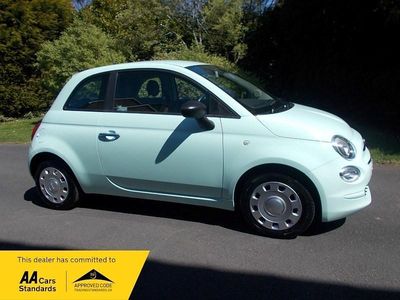 Used Fiat 500 Pop 69 HP (50 kW) 2018 Green Hatchback