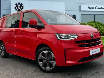 New VW Transporter Pro 210 kW (286 HP) 2025 Red Van