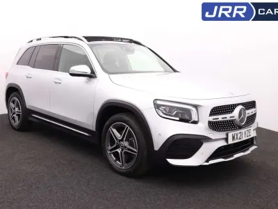 Used Mercedes GLB200 AMG Line Premium Plus 163 HP (119 kW) 2021 Silver SUV