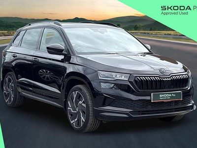 Used Skoda Karoq SportLine 187 HP (137 kW) 2023 Black magic pearl effect SUV