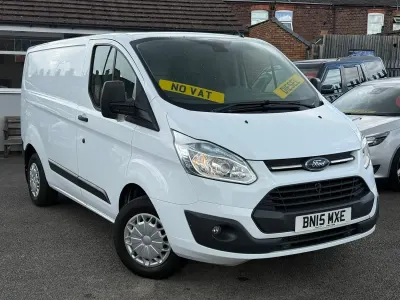 Begagnad Ford Transit Custom Trend 125 HK (91 kW) 2015 Vit Van