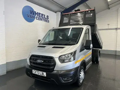 Used Ford Transit S 130 HP (95 kW) 2023 Silver Cabriolet