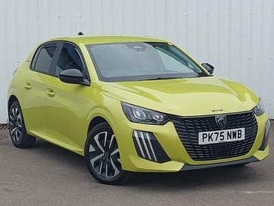 Used Peugeot 208 Style 101 HP (74 kW) 2025 Yellow Hatchback