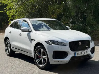 Used Jaguar F-Pace S 300 HP (220 kW) 2017 White SUV