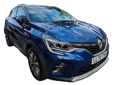 Usado Renault Captur Version S 143 CV (105 kW) 2020 Azul SUV