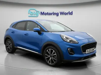 Used Ford Puma Titanium 125 HP (91 kW) 2020 Blue SUV